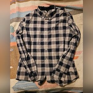 J. Crew Men’s Slim Button Down Shirt Double Weave Long Sleeve